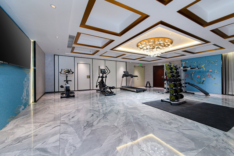 In-room fitness, Ya Duo Hotel, Dongguan