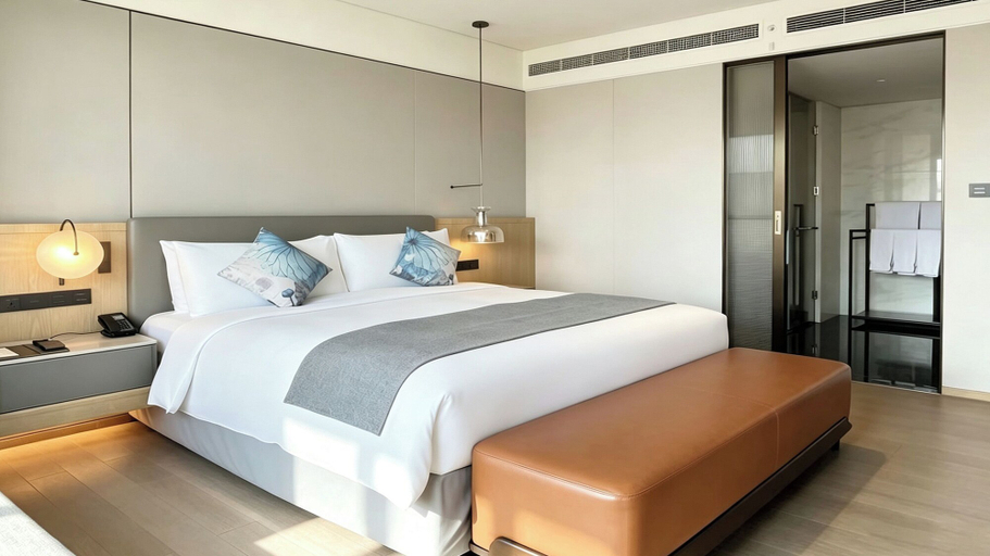 Bedroom 2, Xian Fengdong Grand SkyLight Hotel, Xi'an