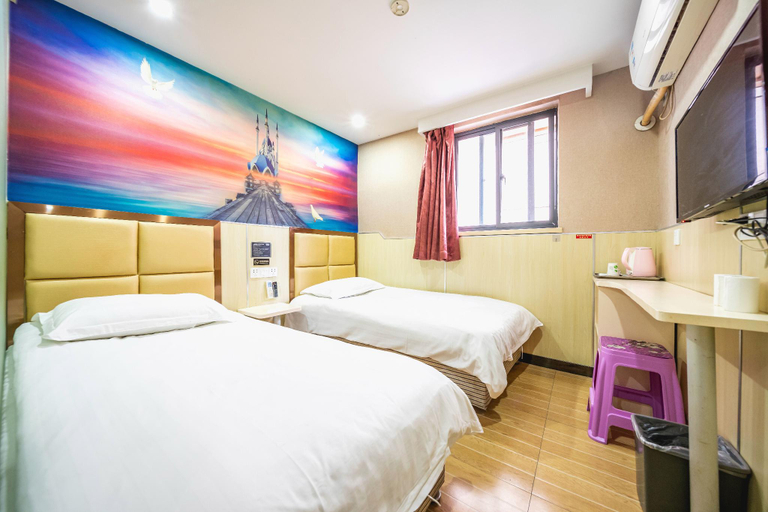 Bedroom, 100 Inn (Shanghai Jiangpu Road Metro Station), Shanghai