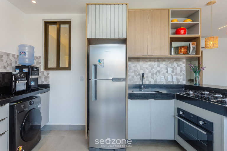 Private kitchen 4, Apt in Condo w/ Pool 350m From the Beach Bbc0108, Maraú