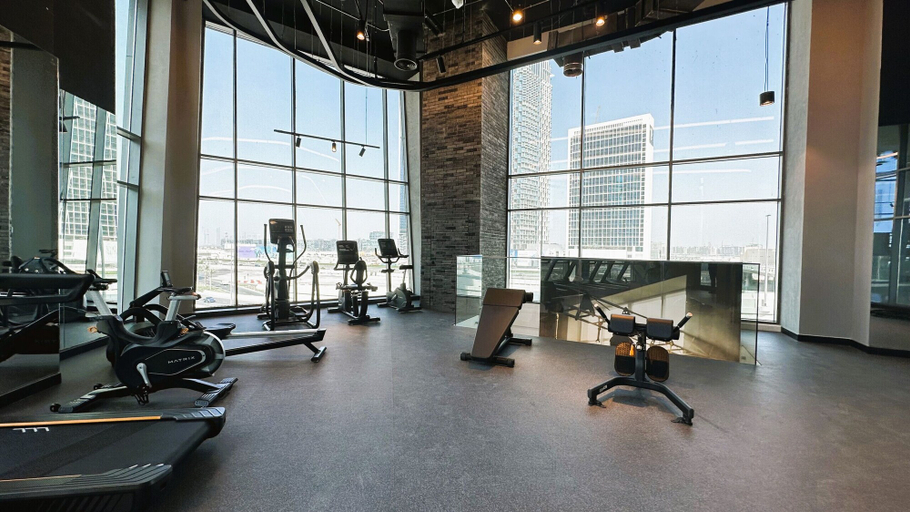 Room 5, Modern 2BR Retreat Near Downtown Dubai, Dubai