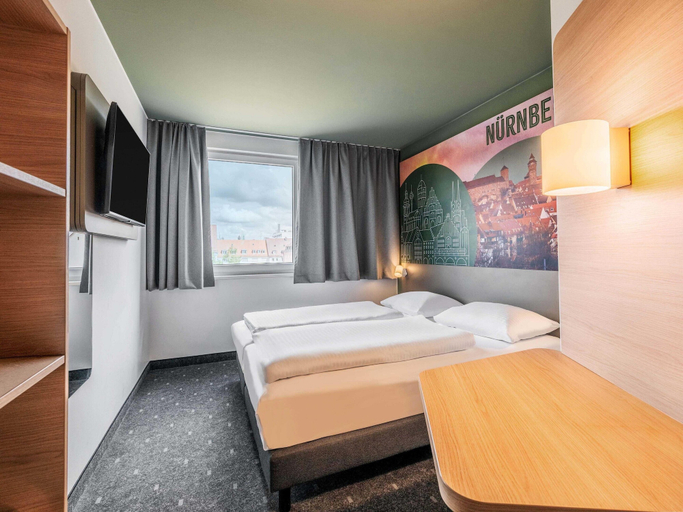 Bedroom 3, B&B Hotel Nürnberg-City, Nürnberg