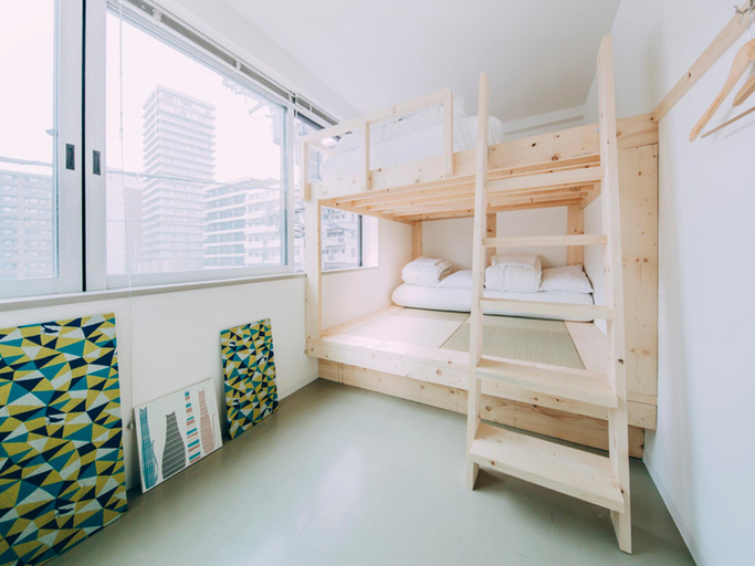 Bedroom 2, Ten to Ten 03 Nakajima-Koen, Sapporo