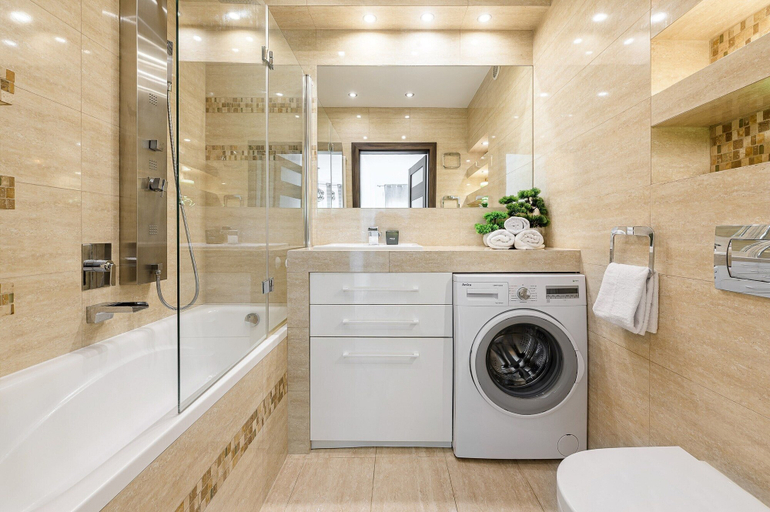 Bathroom 5, Lumina modern Apart parking 2 balcony, Warsaw