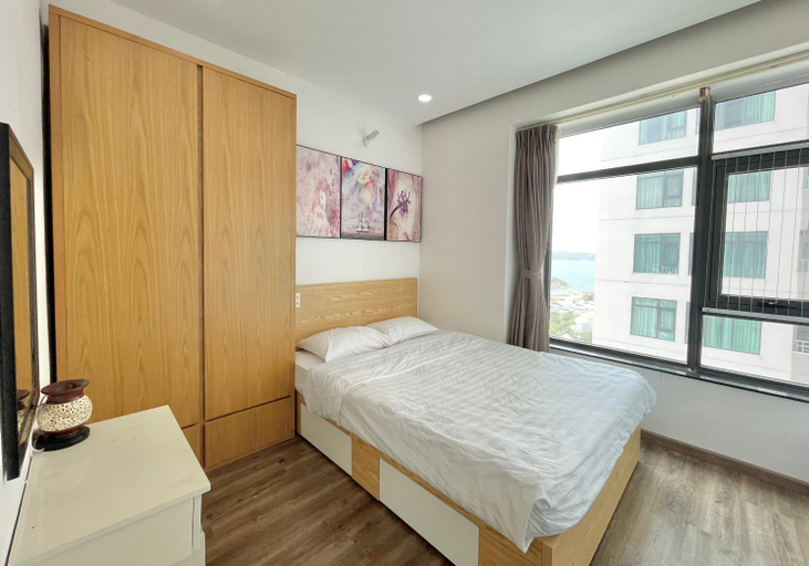 Bedroom 2, Muong Thanh Vien Trieu - Beachfront Apartment, Nha Trang