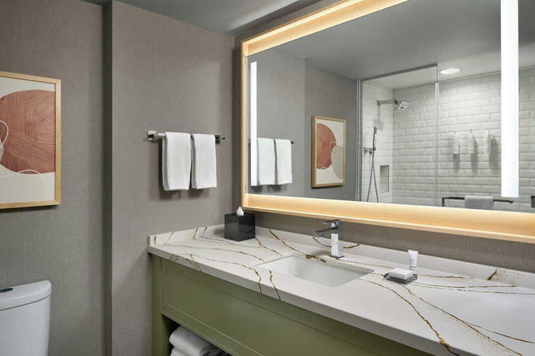 Bathroom 5, College Park Marriott Hotel & Conference Center, Prince George's