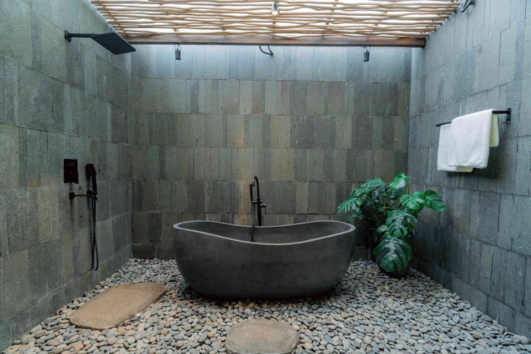 Bathroom 3, Haven by The River Ubud, Gianyar