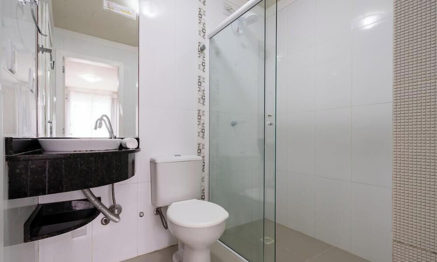 Bathroom, Apt 130m From Beach Balneario Camboriu-sc Eac1303, Balneário Arroio do Silva