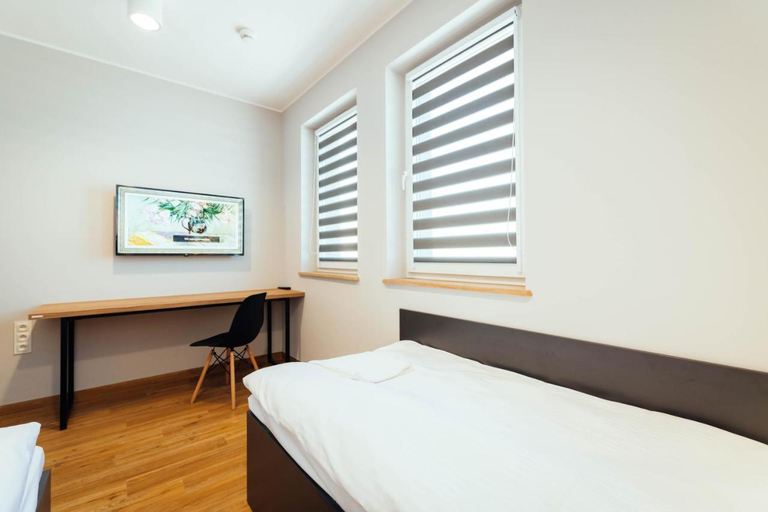 Bedroom 2, blue hotel, Pleszew