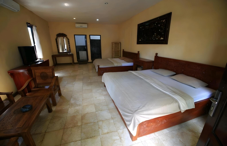 Bedroom 3, Bale Sasak Bungalow, Lombok