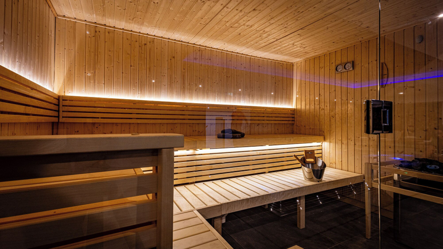 Sauna, Hotel Restaurant Du Lac de Madine, Meuse