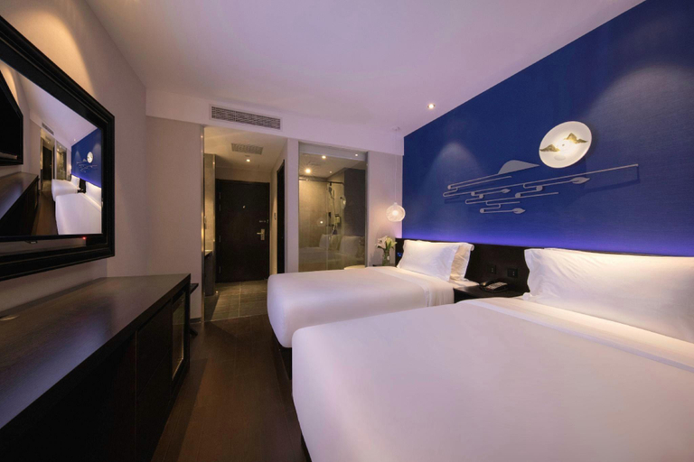 Bedroom 2, Orange Hotel Shanghai Hub Jiuting, Shanghai