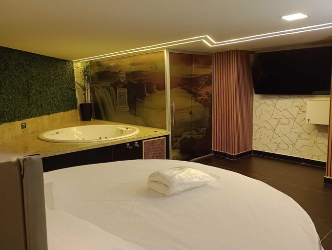 Bedroom 2, Hotel 1001 noites prime, Águas Lindas de Goiás