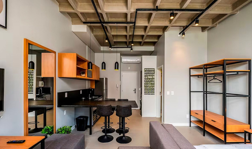 Interior, Amazing Studio 750m From Canas Beach Tps105, Florianopolis