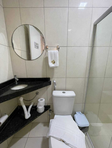 Bathroom 3, Hotel Prime Suítes, Cupira