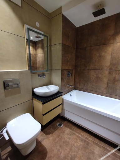 Bathroom 4, Hotel MG 64 Prime, Patiala