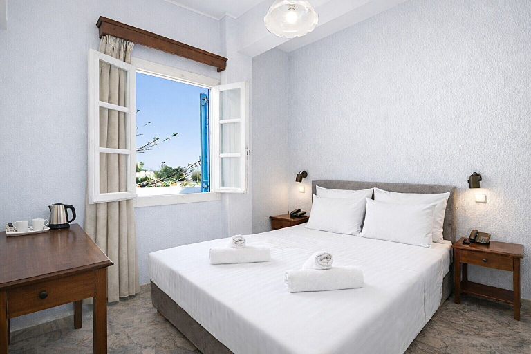 Bedroom 3, Artemis Hotel, South Aegean