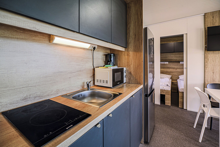 Private kitchen, AlpeAdriaBooker Mobile Homes, Brežice
