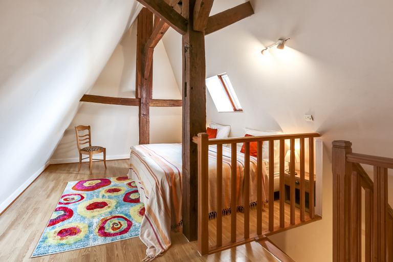 Bedroom 2, Château Turgot Gîtes, Calvados