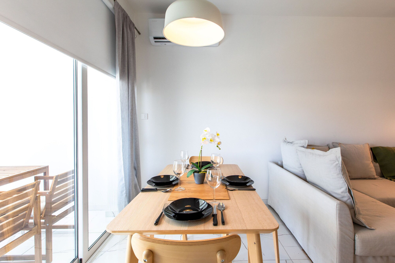 In-room dining 3, Platinum Breeze - 1-BR Apt. in Larnaca, Larnaca