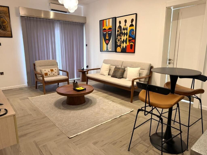 Living area 3, FEYINTOLA SHORTLET APARTMENT, Ondo East