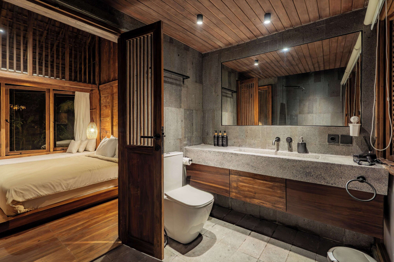 Bathroom 2, Haven by The River Ubud, Gianyar