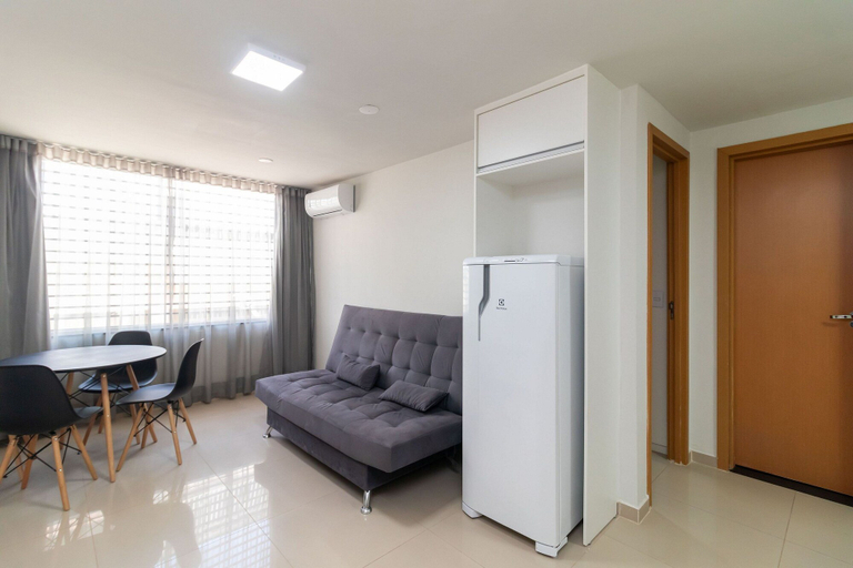 Interior 5, 1BR Apartment, Self-check-in, Asa Norte Nor0203, Brasília