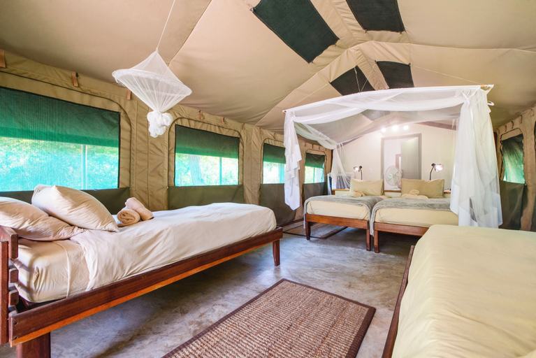 Bedroom 3, Zambezi Mubala Camp, Sesheke