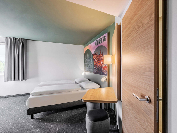 Bedroom 2, B&B Hotel Nürnberg-City, Nürnberg