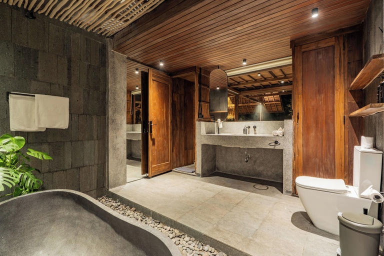 Bathroom 5, Haven by The River Ubud, Gianyar