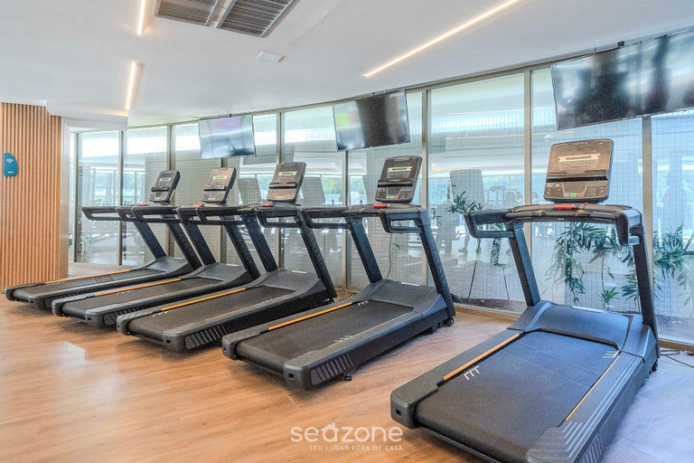 Fitness facility, Seafront apt in Ondina, With Balcony - Bca2004, Salvador
