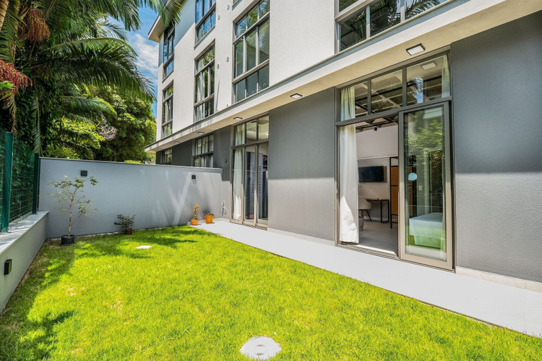 Terrace/patio, Modern Loft Garden 750m From Canas Beach Tps106, Florianopolis