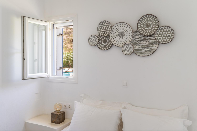 Bedroom, Ow Andros Suite 3,Private Whirlpool, South Aegean