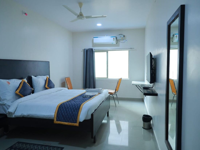 Bedroom, samudra inn, Nalgonda