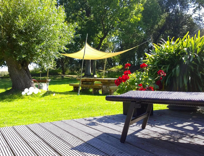 Balcony 4, Ferienhaus am Achterwasser in Lutow, Vorpommern-Greifswald
