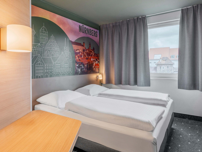 Bedroom 3, B&B Hotel Nürnberg-City, Nürnberg