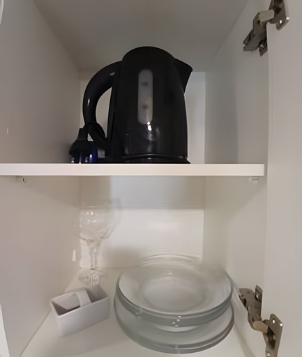 Coffee and/or coffee maker 2, SHB - Flat vista mar no Boqueirão, Santos