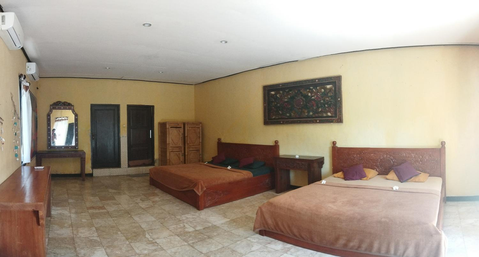 Bedroom 2, Bale Sasak Bungalow, Lombok