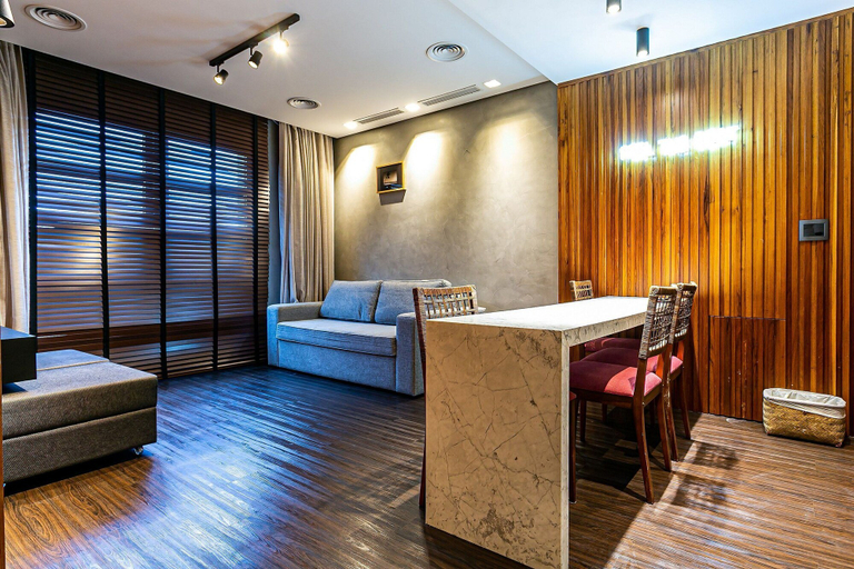 Living area 3, Renovated Penthouse in a Luxury Resort Ilc3503, Florianopolis