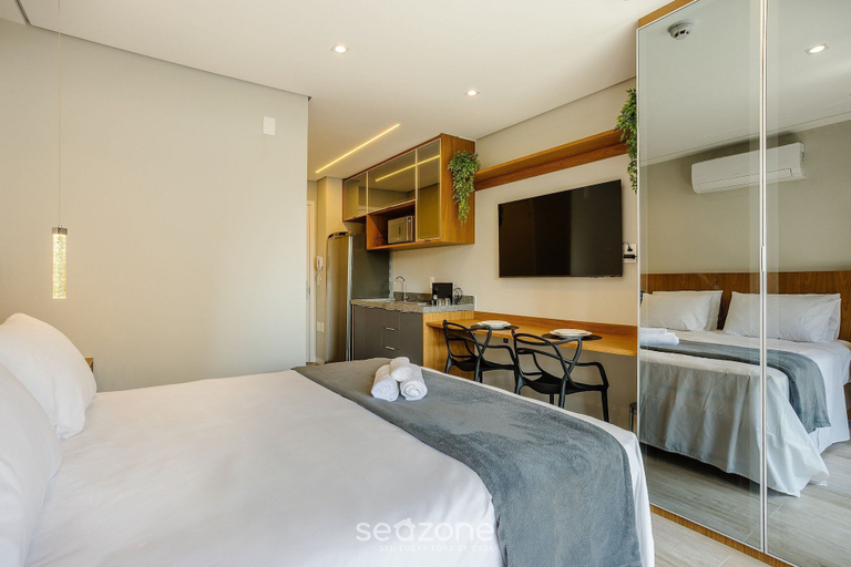 Room 4, Studio With Balcony Near Allianz Parque Cep0128, São Paulo