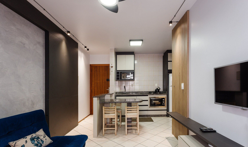 Living area, Comfortable Ap 80m Praia dos Ingleses Amc0202, Florianopolis