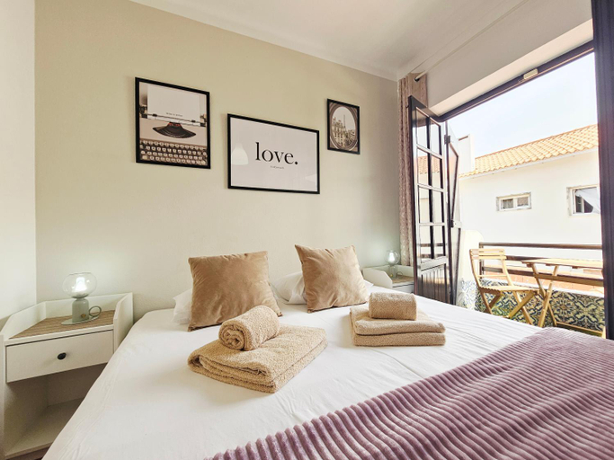Bedroom, Baleal Classic Waves Guest House, Peniche