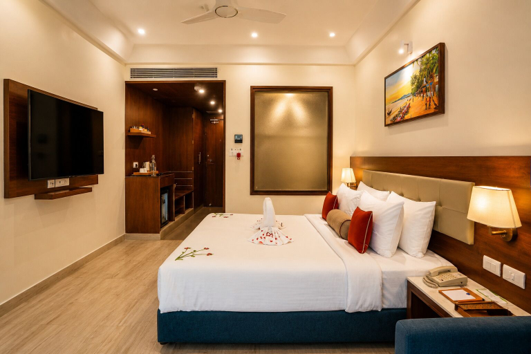Bedroom 3, Sobit Sarovar Portico Goa, South Goa