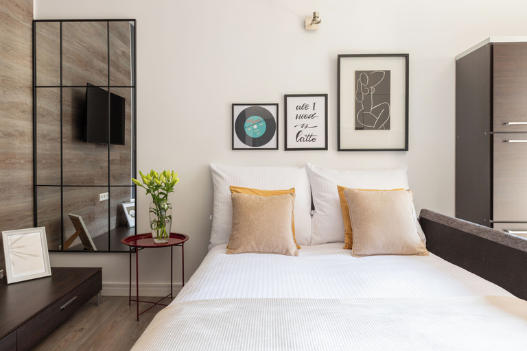 Bedroom 3, Native Apartments Morawskiego 12, Kraków City