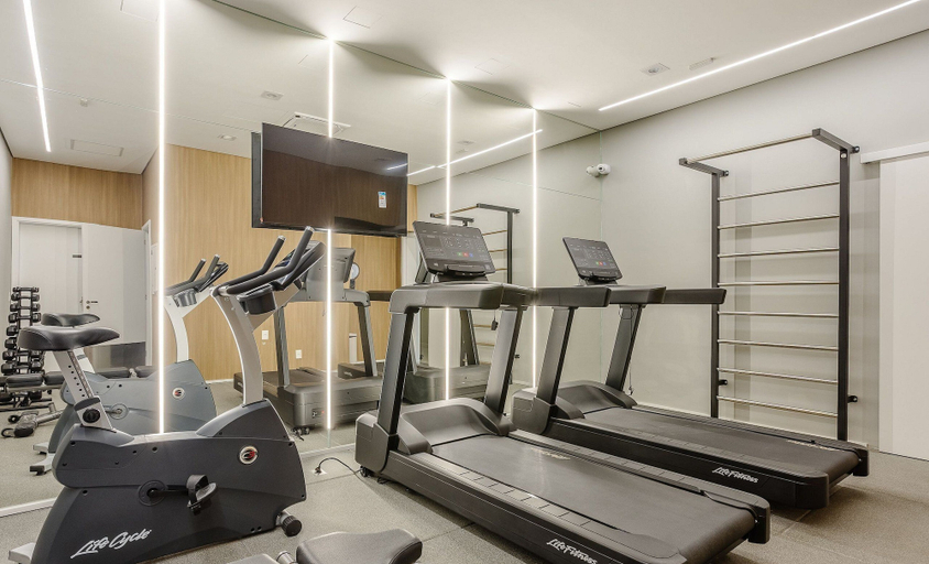 Fitness facility, Studio With Balcony Near Allianz Parque Cep0128, São Paulo