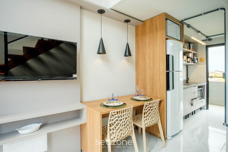 Dining, Loft 50 m From Camacho Beach Plo0010, Jaguaruna