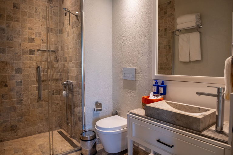 Bathroom 5, Vaha Bitez Boutique Hotel, Bodrum
