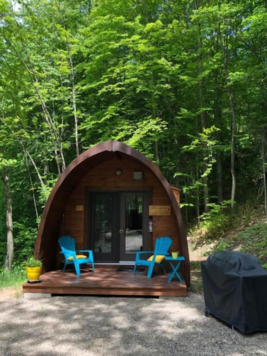 Terrace/patio 2, Natur'Eau Chalets & Spa, D'Autray