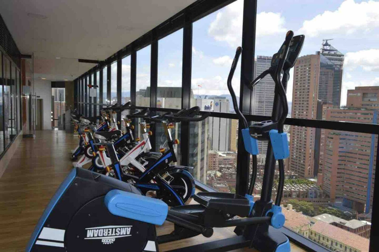 Fitness studio, Modern Studio Apartment, Santafé de Bogotá