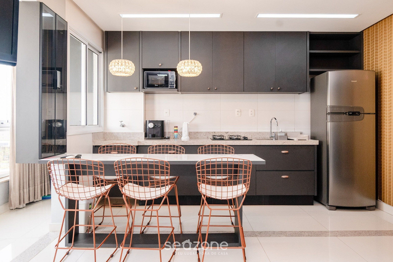 Private kitchen 3, Flat en Condominio en Setor Bueno - Lhd0706, Goiania